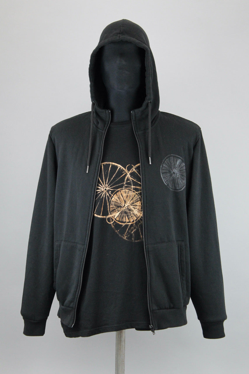 Limited Edition Hand Painted Hooded Sweatshirt.